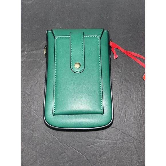 Montana West Cell Phone Purse Small Crossbody Bag Women Wallet with RFID Green - Picture 5 of 11